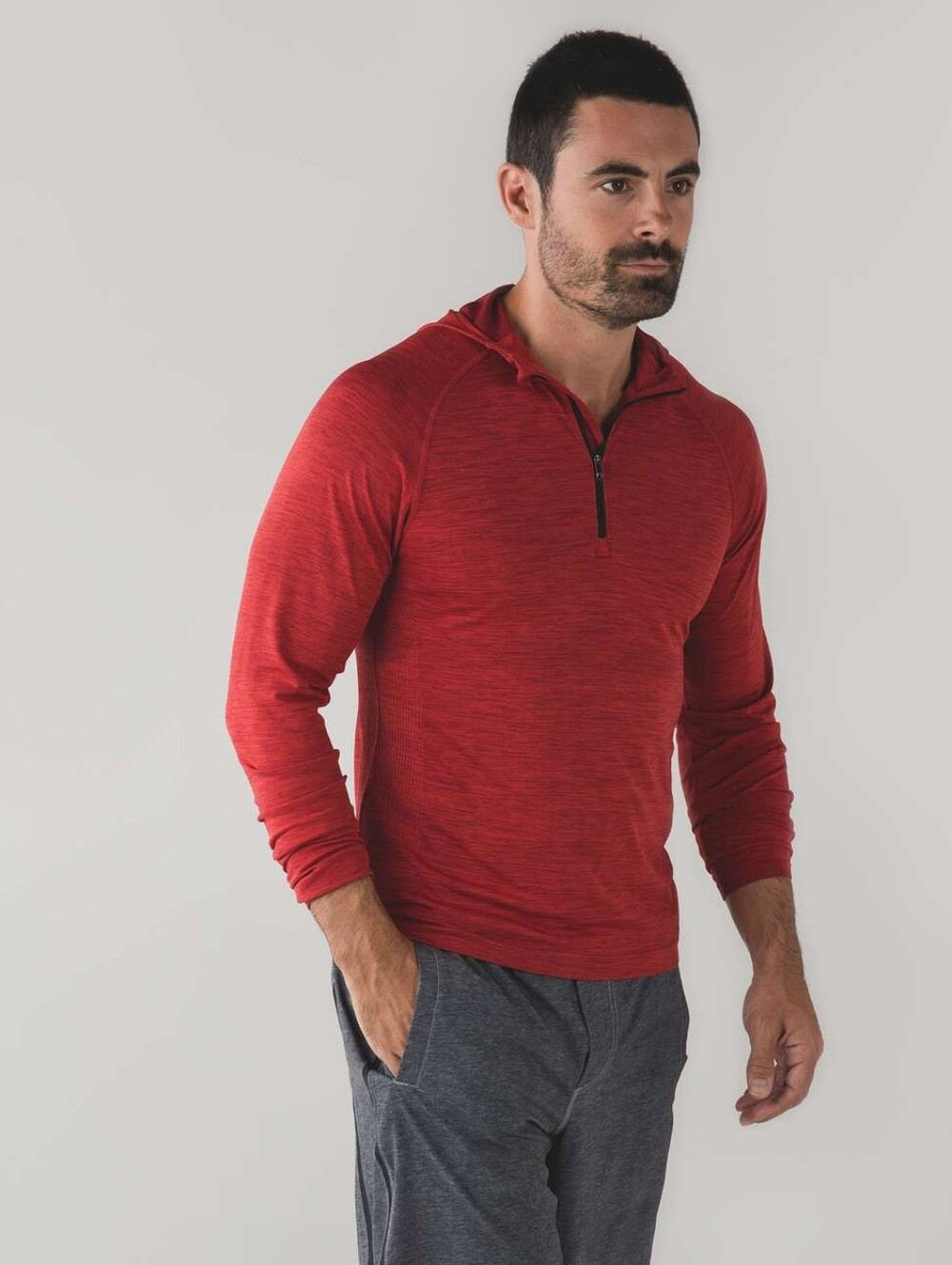 Lululemon Metal Vent Tech HoodiePrep Red / Red